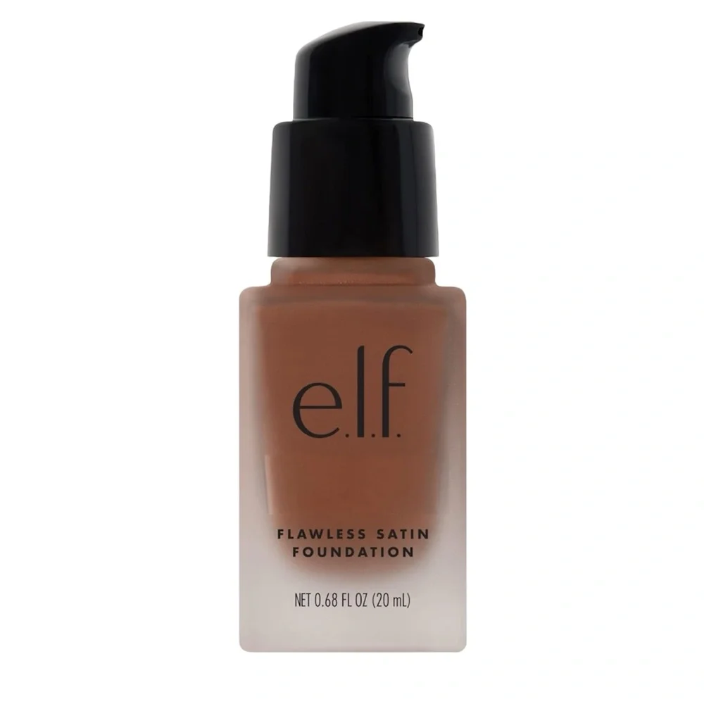 E.L.F Flawless Finish Foundation Medium Coverage 560 Chocolate Red Undertones